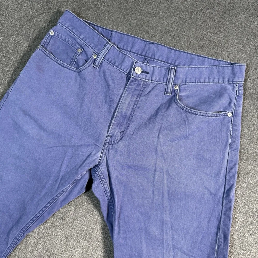 Levi's 541 Jeans Men's Size 36x30 Athletic Fit Purple Medium Wash Denim
